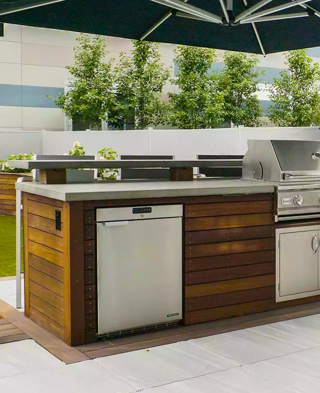 Outdoor Serving Counter