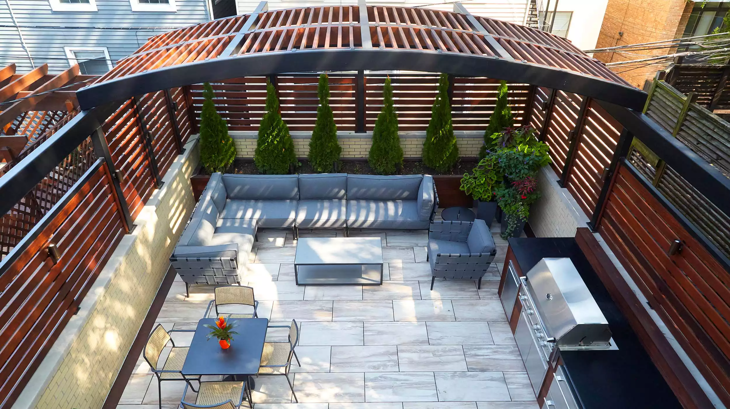 Porcelain Tile Decking - Gallery image 7