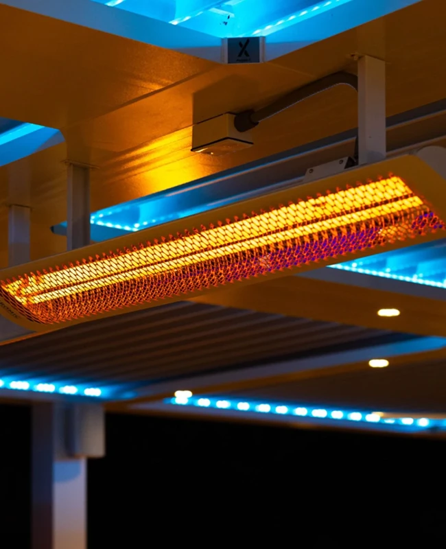 Pergola Heat System