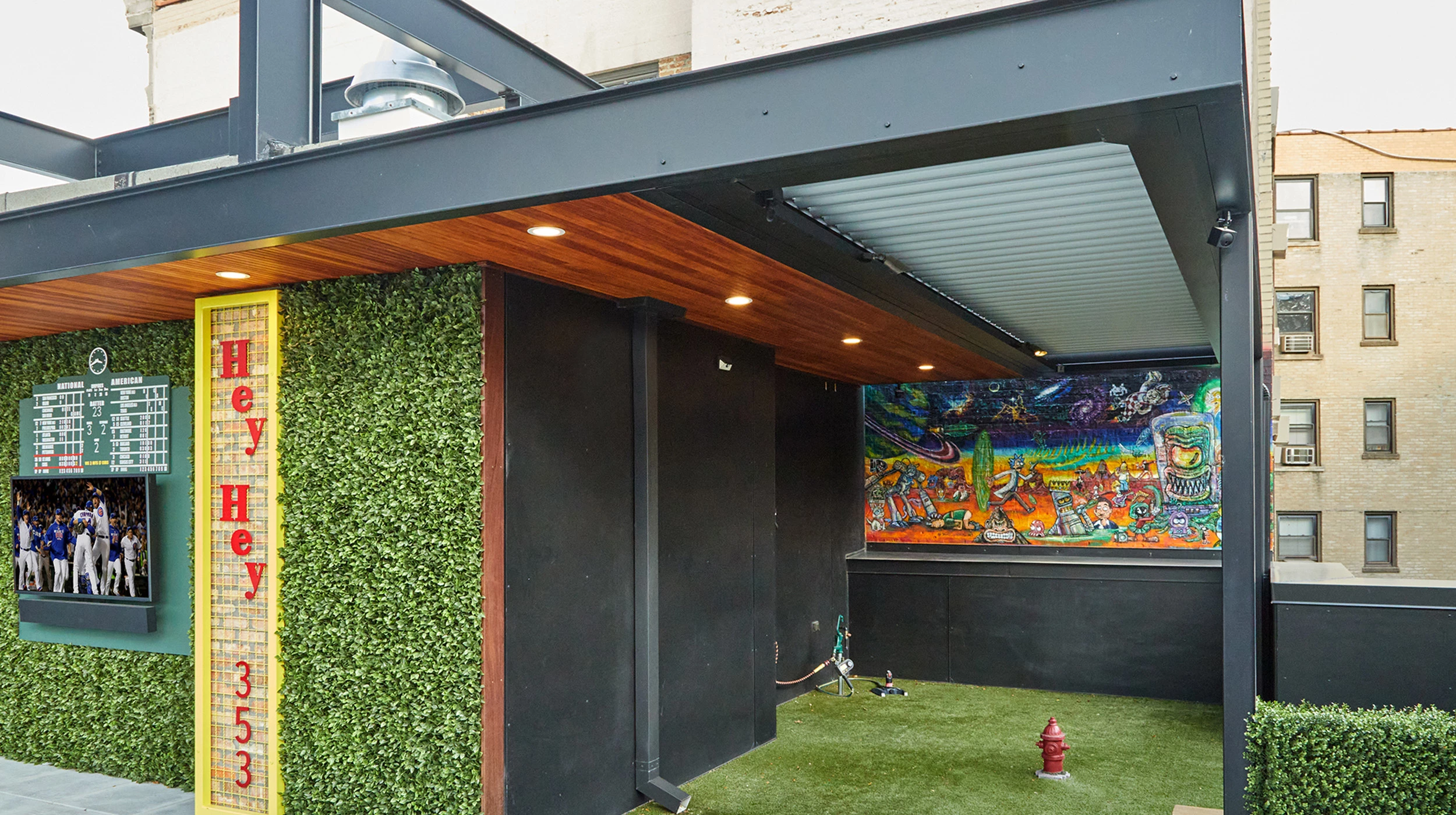 Graffiti Sports Roof Garden - Gallery image 15