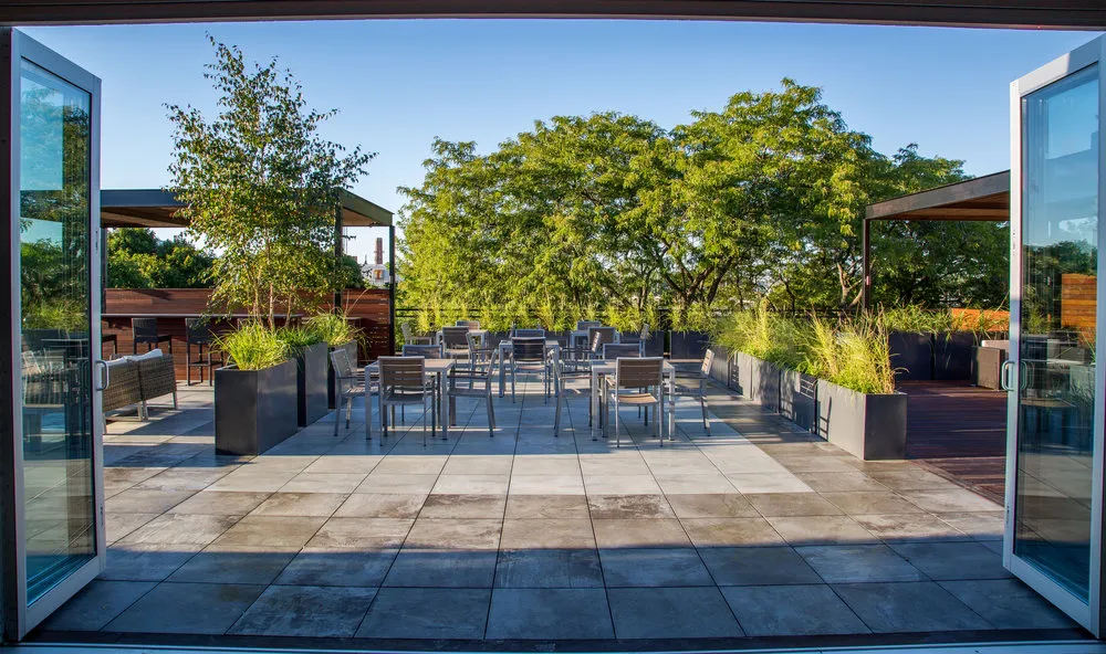 Bradley roof deck project