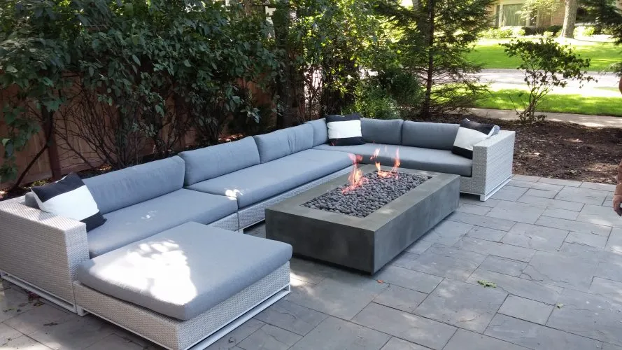 Concrete fire pit design 2