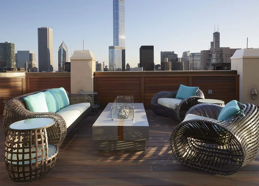 Concrete fire pit design 3