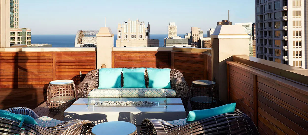 River North Private Penthouse Roof Deck