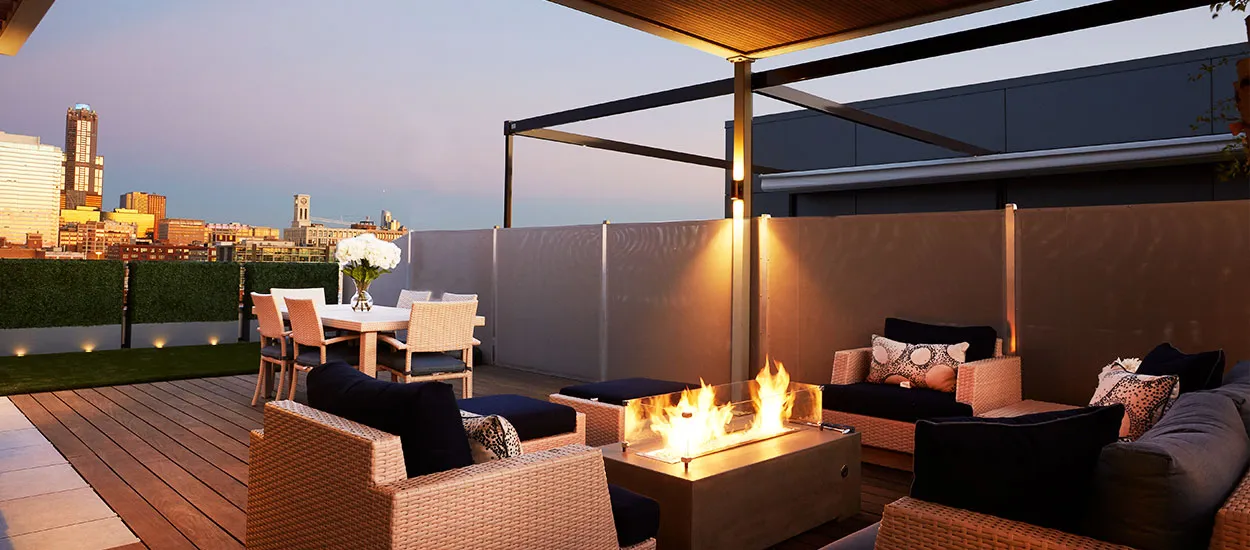 West Loop Penthouse Roof Deck